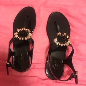 Coach Flower Sandals
